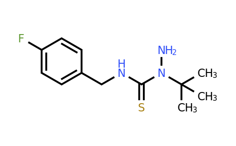 CAS 721418-90-2 | 3-amino-3-tert-butyl-1-[(4-fluorophenyl)methyl]thiourea