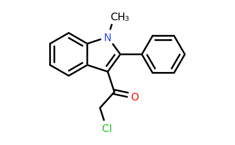 CAS 721892-15-5 | 2-chloro-1-(1-methyl-2-phenyl-1H-indol-3-yl)ethan-1-one