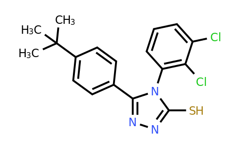 CAS 721903-39-5 | 5-(4-tert-butylphenyl)-4-(2,3-dichlorophenyl)-4H-1,2,4-triazole-3-thiol