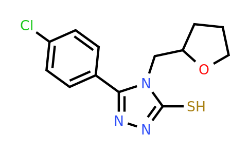 CAS 721908-12-9 | 5-(4-chlorophenyl)-4-[(oxolan-2-yl)methyl]-4H-1,2,4-triazole-3-thiol