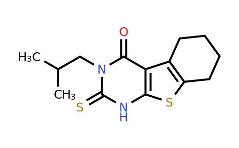 CAS 721908-18-5 | 4-(2-methylpropyl)-5-sulfanyl-8-thia-4,6-diazatricyclo[7.4.0.0,2,7]trideca-1(9),2(7),5-trien-3-one