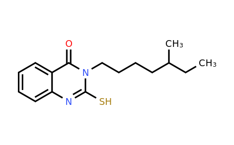 CAS 721908-35-6 | 3-(5-methylheptyl)-2-sulfanyl-3,4-dihydroquinazolin-4-one