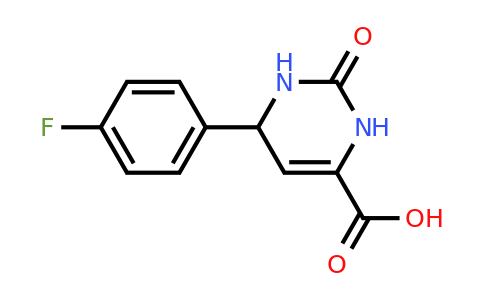 CAS 721915-55-5 | 6-(4-Fluorophenyl)-2-oxo-1,2,3,6-tetrahydropyrimidine-4-carboxylic acid