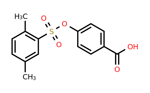 CAS 721916-19-4 | 4-[(2,5-dimethylbenzenesulfonyl)oxy]benzoic acid