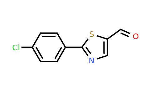 CAS 721920-84-9 | 2-(4-Chlorophenyl)thiazole-5-carbaldehyde