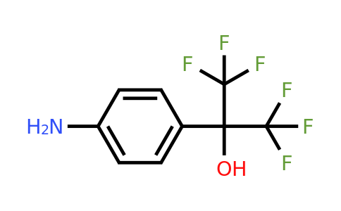 CAS 722-92-9 | 2-(4-aminophenyl)-1,1,1,3,3,3-hexafluoropropan-2-ol