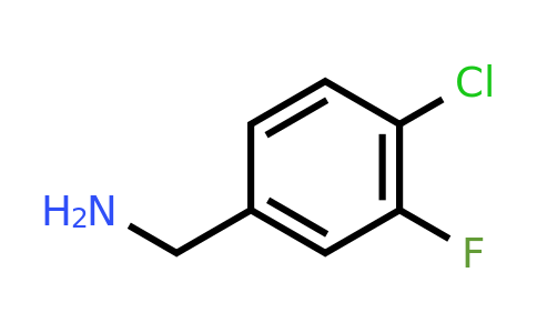 CAS 72235-58-6 | (4-Chloro-3-fluorophenyl)methanamine