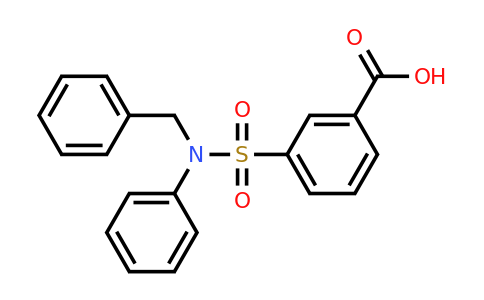 CAS 722464-44-0 | 3-[benzyl(phenyl)sulfamoyl]benzoic acid