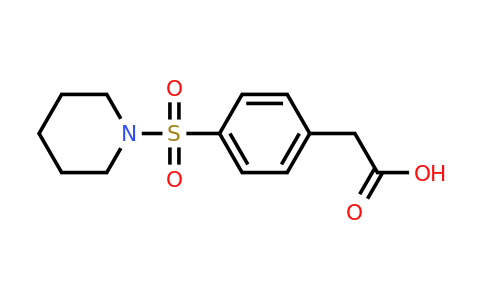 CAS 722464-53-1 | 2-[4-(piperidine-1-sulfonyl)phenyl]acetic acid