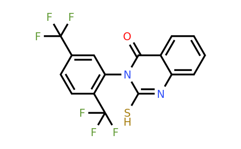 CAS 722465-84-1 | 3-[2,5-bis(trifluoromethyl)phenyl]-2-sulfanyl-3,4-dihydroquinazolin-4-one