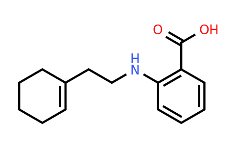CAS 722466-18-4 | 2-{[2-(cyclohex-1-en-1-yl)ethyl]amino}benzoic acid
