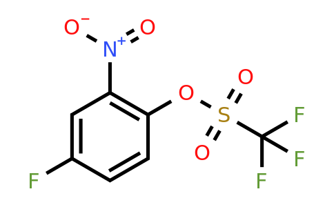 CAS 722536-28-9 | 4-Fluoro-2-nitrophenyl trifluoromethanesulfonate