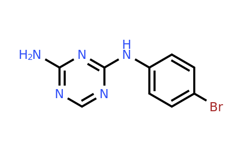 CAS 72274-25-0 | N2-(4-Bromophenyl)-1,3,5-triazine-2,4-diamine