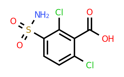 CAS 72290-28-9 | 2,6-Dichloro-3-sulfamoylbenzoic acid