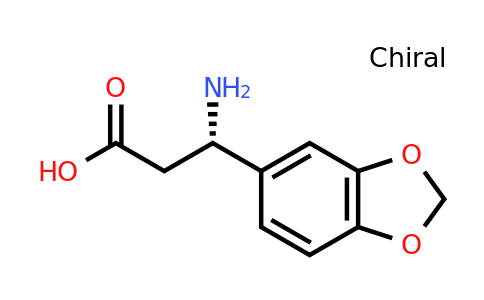 CAS 723284-83-1 | (S)-3-Amino-3-benzo[1,3]dioxol-5-YL-propionic acid