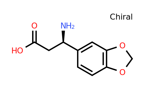 CAS 723284-85-3 | (R)-3-Amino-3-benzo[1,3]dioxol-5-YL-propionic acid