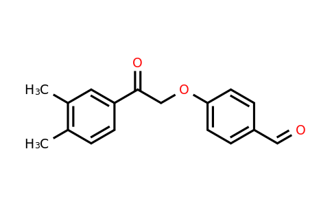 CAS 723332-06-7 | 4-[2-(3,4-dimethylphenyl)-2-oxoethoxy]benzaldehyde