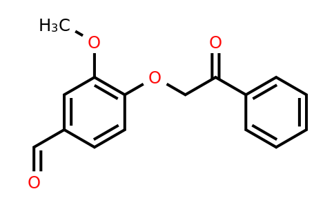 CAS 723332-14-7 | 3-methoxy-4-(2-oxo-2-phenylethoxy)benzaldehyde