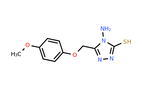 CAS 723332-65-8 | 4-amino-5-[(4-methoxyphenoxy)methyl]-4H-1,2,4-triazole-3-thiol