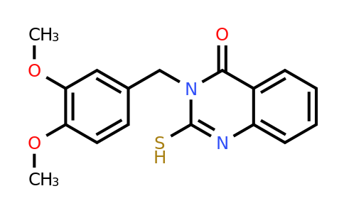 CAS 723332-67-0 | 3-[(3,4-dimethoxyphenyl)methyl]-2-sulfanyl-3,4-dihydroquinazolin-4-one