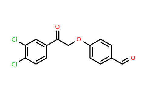 CAS 723333-47-9 | 4-[2-(3,4-dichlorophenyl)-2-oxoethoxy]benzaldehyde