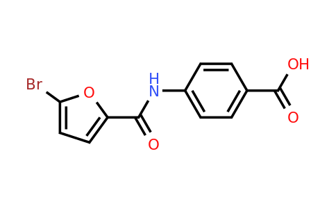 CAS 723755-27-9 | 4-(5-Bromofuran-2-amido)benzoic acid