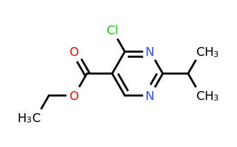 CAS 72419-33-1 | ethyl 4-chloro-2-(propan-2-yl)pyrimidine-5-carboxylate