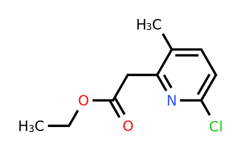 CAS 724470-67-1 | 6-Chloro-3-methylpyridine-2-acetic acid ethyl ester