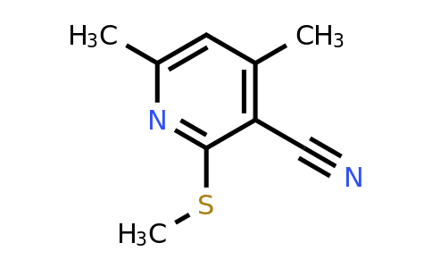 CAS 72456-86-1 | 4,6-dimethyl-2-(methylsulfanyl)pyridine-3-carbonitrile