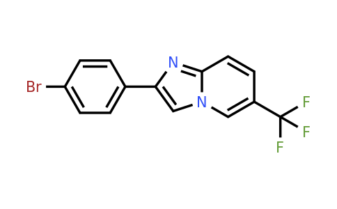 CAS 724742-88-5 | 2-(4-Bromo-phenyl)-6-trifluoromethyl-imidazo[1,2-a]pyridine