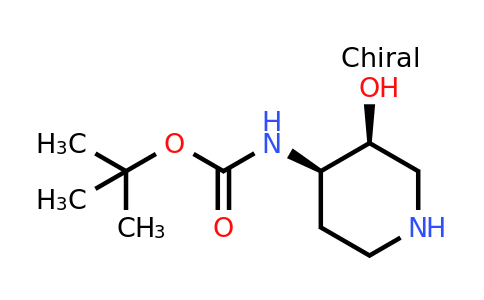 CAS 724787-35-3 | tert-butyl N-[(3S,4R)-3-hydroxypiperidin-4-yl]carbamate