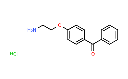 CAS 72489-83-9 | (4-(2-Aminoethoxy)phenyl)(phenyl)methanone hydrochloride