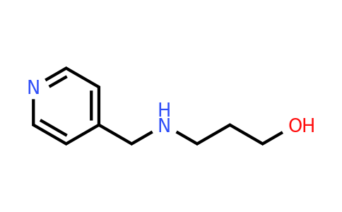 CAS 7251-62-9 | 3-((Pyridin-4-ylmethyl)amino)propan-1-ol