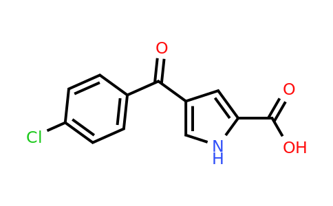 CAS 72531-60-3 | 4-(4-Chlorobenzoyl)-1H-pyrrole-2-carboxylic acid