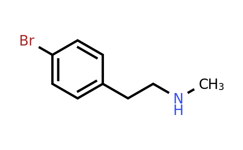 CAS 725683-06-7 | 2-(4-Bromophenyl)-N-methylethanamine