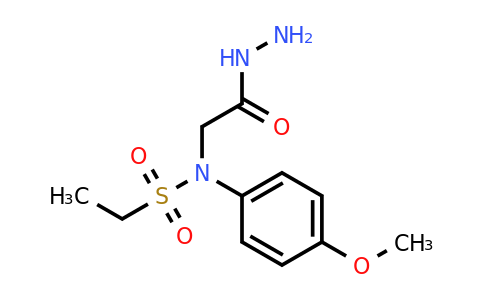 CAS 725692-60-4 | N-(2-Hydrazinyl-2-oxoethyl)-N-(4-methoxyphenyl)ethanesulfonamide