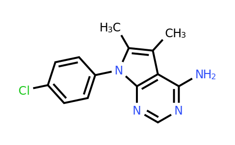 CAS 72578-33-7 | 7-(4-chlorophenyl)-5,6-dimethyl-7H-pyrrolo[2,3-d]pyrimidin-4-amine