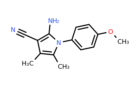 CAS 72578-38-2 | 2-Amino-1-(4-methoxyphenyl)-4,5-dimethyl-1H-pyrrole-3-carbonitrile