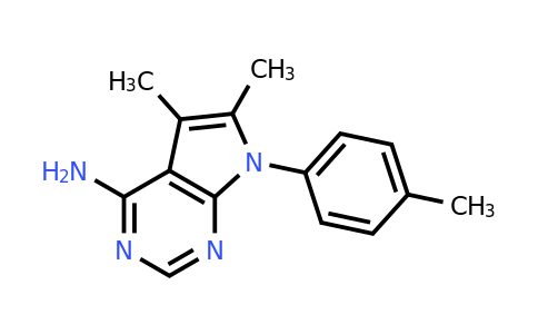 CAS 72578-43-9 | 5,6-dimethyl-7-(4-methylphenyl)-7H-pyrrolo[2,3-d]pyrimidin-4-amine