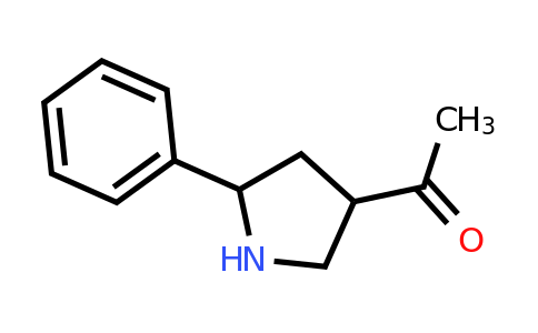 CAS 72612-42-1 | 1-(5-Phenylpyrrolidin-3-YL)ethan-1-one