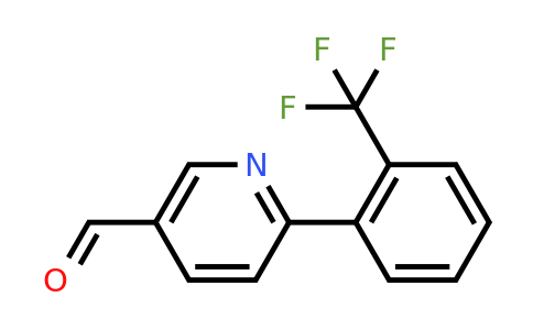 CAS 726136-60-3 | 6-(2-(Trifluoromethyl)phenyl)nicotinaldehyde