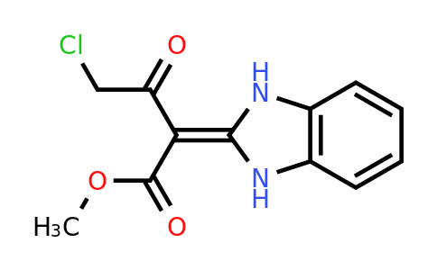 CAS 726151-59-3 | methyl 4-chloro-2-(2,3-dihydro-1H-1,3-benzodiazol-2-ylidene)-3-oxobutanoate