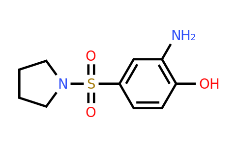 CAS 726151-75-3 | 2-amino-4-(pyrrolidine-1-sulfonyl)phenol