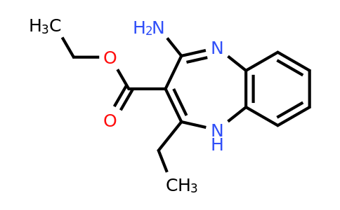 CAS 726153-48-6 | ethyl 4-amino-2-ethyl-1H-1,5-benzodiazepine-3-carboxylate