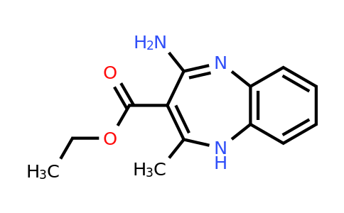 CAS 726154-63-8 | ethyl 4-amino-2-methyl-1H-1,5-benzodiazepine-3-carboxylate