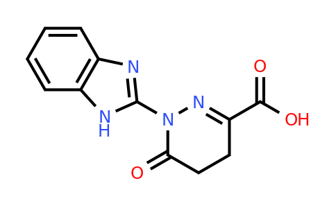CAS 726154-70-7 | 1-(1H-1,3-benzodiazol-2-yl)-6-oxo-1,4,5,6-tetrahydropyridazine-3-carboxylic acid