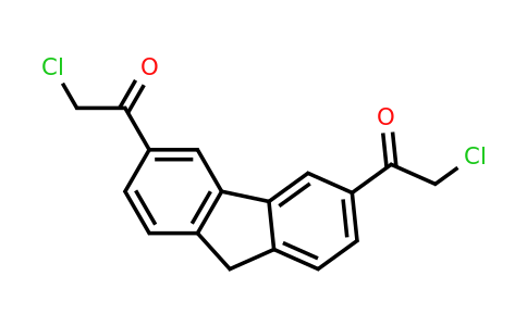 CAS 726156-98-5 | 2-chloro-1-[6-(2-chloroacetyl)-9H-fluoren-3-yl]ethan-1-one