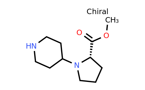 CAS 726185-38-2 | methyl (2S)-1-(4-piperidyl)pyrrolidine-2-carboxylate