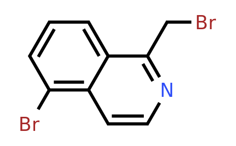 CAS 72678-11-6 | 5-Bromo-1-(bromomethyl)isoquinoline