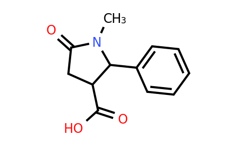 CAS 72704-31-5 | 1-Methyl-5-oxo-2-phenylpyrrolidine-3-carboxylic acid